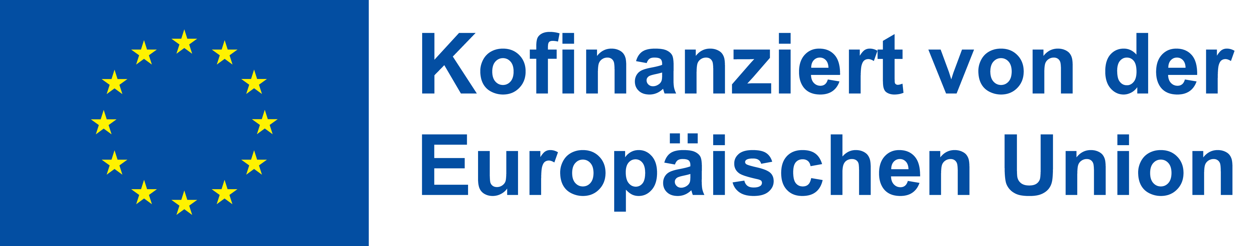 Logo „Kofinanziert von der Europäischen Union“